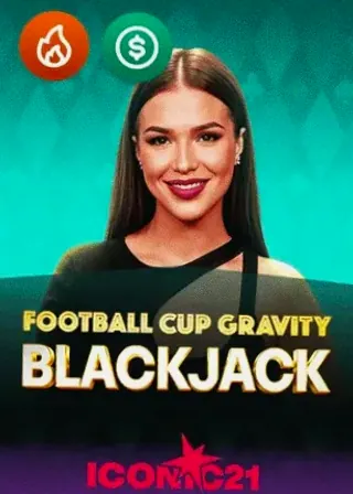 Football Cup Gravity Blackjack live game cover