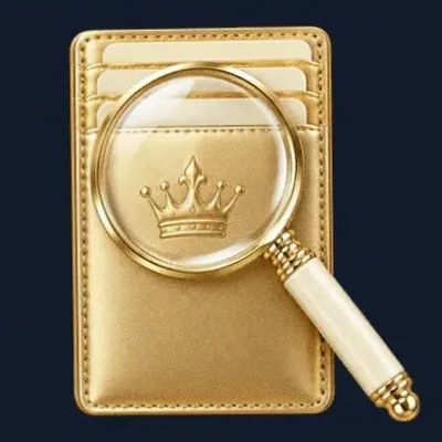 Wallet and magnifier — CuntSpin