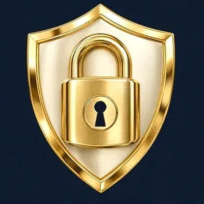 Shield with padlock — CuntSpin