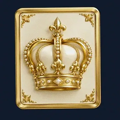 Crown emblem card — CuntSpin