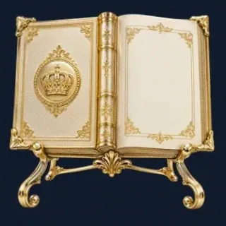 Ornate open book — CuntSpin
