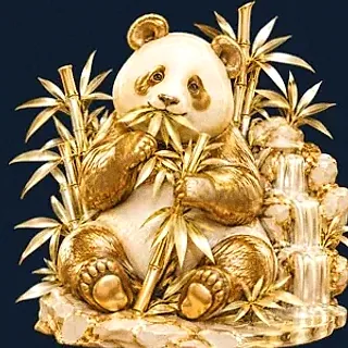 Panda eating bamboo — CuntSpin