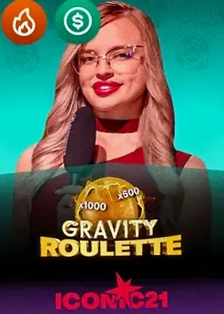Gravity Roulette live game cover