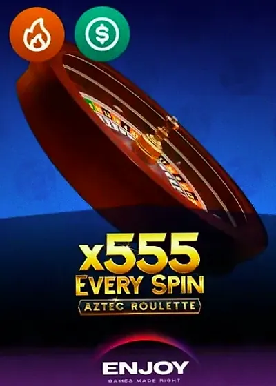 Aztec Roulette x555 live game cover