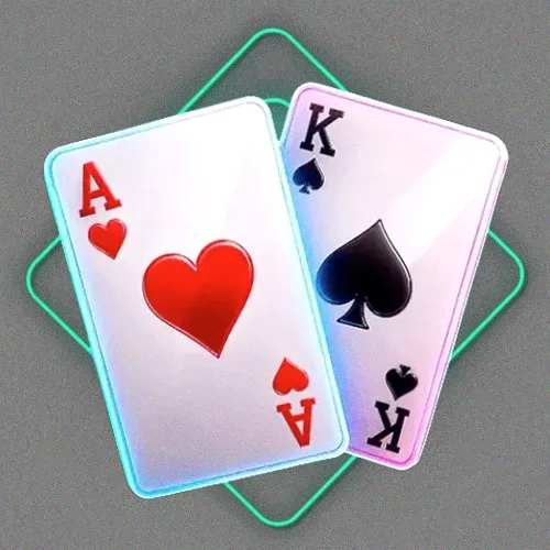Ace and king playing cards